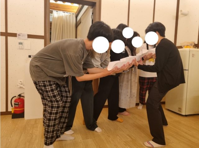 조별 협동 레크리에이션