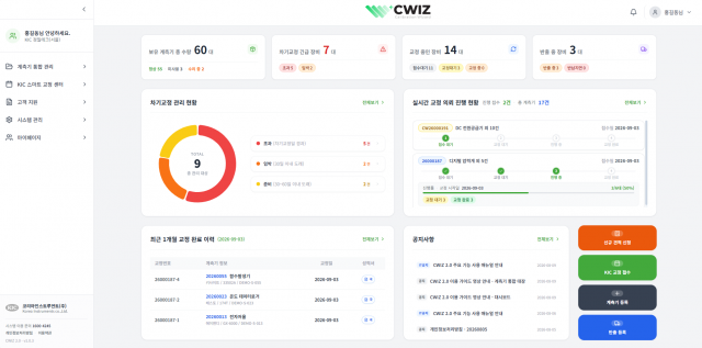 CWIZ Enterprise 시스템