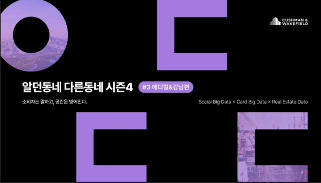 쿠시먼앤드웨이크필드 코리아 ‘알던동네 다른동네 시즌4 #3 메디컬&강남편’ 발간