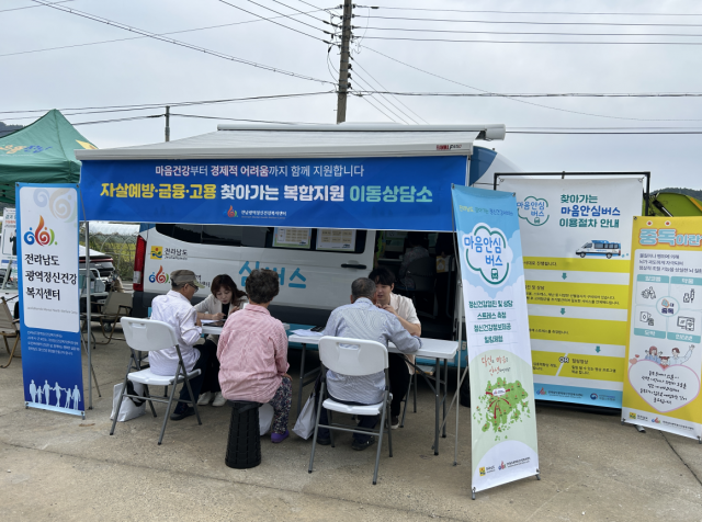경제적 위기자 자살예방·금융 복합지원 이동상담소