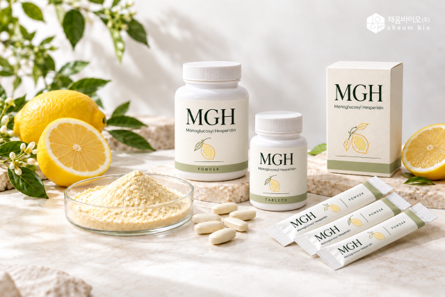 채움바이오 레몬 유래 MGH 제품화 콘셉트