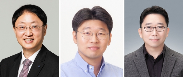 왼쪽부터 서울대학교 전기·정보공학부 홍용택·최종현·전세영 교수