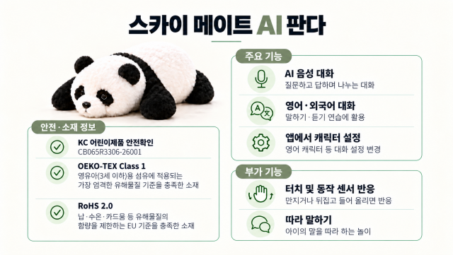 스카이 메이트 AI 판다 설명