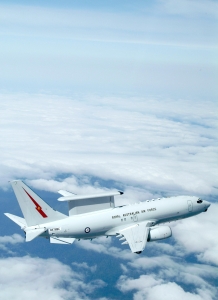 호주 웨지테일 (Wedgetail) 프로젝트를 위한 보잉社의 첫 737 공중조기경보통제기 