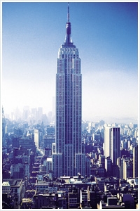 GCN 송출탑이 위치한 미국 엠파이어 스테이트 빌딩