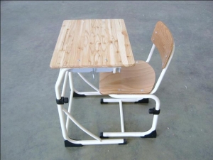 국산 낙엽송 책상·의자 
