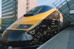 다빈치 코드 영화 이미지가 장식된 초고속 열차 ‘유로스타’ 사진 출처를 밝혀주시길 부탁드립