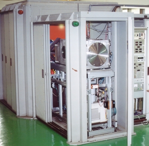 금번 이전 기술을 통해 제작된 산업용 이온빔 조사장치(양성자기반공학기술개발사업단 보유 장치