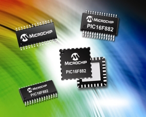 마이크로칩은 다양한 애플리케이션에서 사용할 수 있는28 및 40/44핀 PIC16F88X 