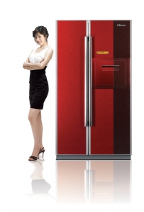대우일렉 클라쎄 양문형 냉장고 (모델)