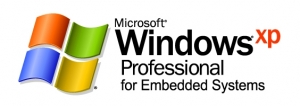 마이크로소프트의 윈도우 XP 임베디드 로고 