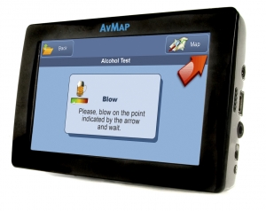 유블럭스 GPS, AvMap의 푸조 107 네비게이터에 장착