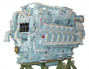 STX엔진이 해양경찰청의 500톤급 해경경비함에 공급하게 되는 고속 디젤엔진