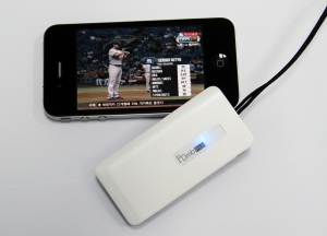 아이폰용 지상파 DMB 수신 및 외장 배터리, iDmb Plus'