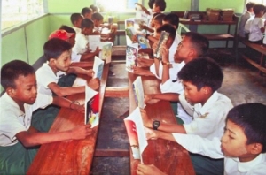 더프라미스,,도서관 증축 및 도서지원으로 미얀마 아이들에게 꿈과 희망을 심어주고 있다.