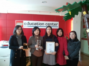 ‘올해의  레고교육센터(Center of the Year 2010)’를 차지한 군산 레고교