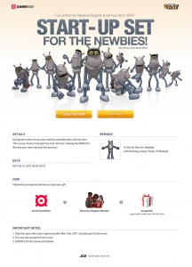 l‘Start-up Set for the Newbies’ - GameKiss.com wil