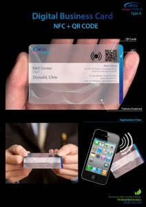 World's first mass production type NFC name card launched