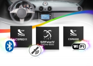 CSR, 오토모티브 시장 공략 위한 SiRFstarIV 기술 확대 가속화