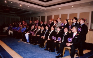 Inaugural ceremony in 2007 in USA pioneers and cha