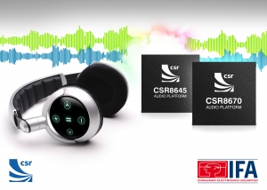 CSR, 혁신적인 무선 오디오 플랫폼 출시