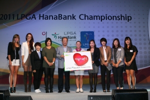 하나금융그룹 주최 ‘LPGA 하나은행 챔피언십’ 출전하는 크리스티 커, 김인경, 미셸 위 