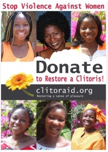 클리토레이드 단체의 도움으로 클리토리스 복원수술을 받은 여인들.