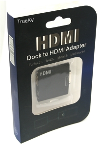 아이폰4, 아이패드에서 쉽게 HDMI출력이 가능