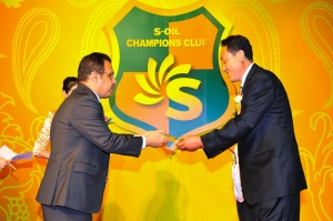 22일 인천 하얏트 호텔에서 열린 챔피언스클럽 시상식에서 나세르 알 마하셔 S-OIL CE