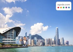 아고다(agoda.com), 홍콩 여름 축제를 맞이하여 박당 USD 74부터 시작하는 요금