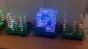 규브 LED 학생 작품