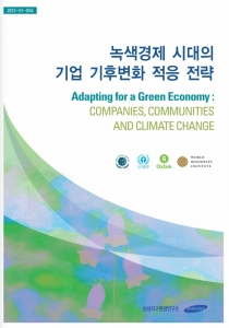 삼성지구환경연구소의 '녹색경제 시대의 기업 기후변화 적응 전략' 보고서
