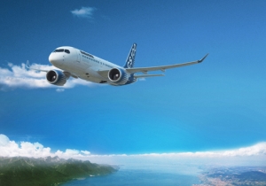 Bombardier CSeries, 항공기 가상 비행 진행 중