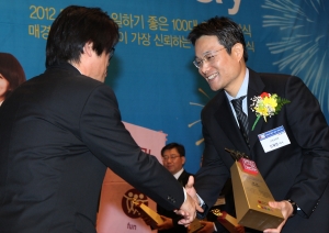 25일 서울 여의도 63빌딩 컨벤션센터에서 개최된 ‘2012 대한민국 일하기 좋은 100대