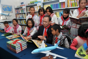 대한항공은 중국지역 사회공헌 프로젝트인 ‘애심계획’(愛心計劃)의 일환으로 지난 12월 11