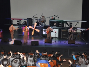 27일 서울 영등포구 당산동 영등포아트홀에서 열린 청소년 대상 문화예술 교육기부 프로그램 
