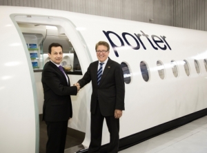 Porter Airlines, 최대 30대의 Bombardier CS100 항공기 구매계약