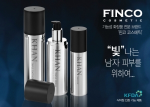 핀코코스메틱 칸(KHAN) 제품들은 천연 진정 성분이 함유되어 있어 트러블로 자극받은 남성