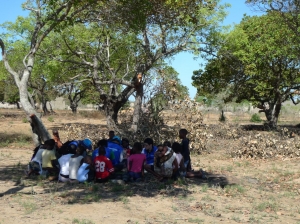 월드쉐어가 삼성중공업과 손을 잡고 모잠비크 빈민가에 도서관을 건립하고, 마을 우물을 설치하
