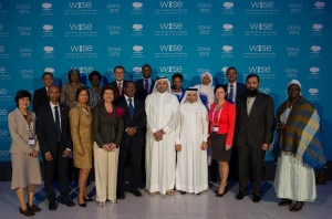 카타르 도하에서 개최된 세계교육혁신회의에 전 세계 각국 교육부 장관들이 참석하여, 교육 분