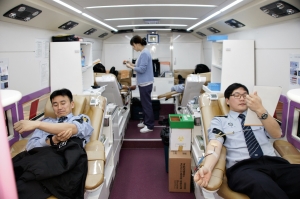 부산교도소가 헌혈나눔행사를 실시했다.