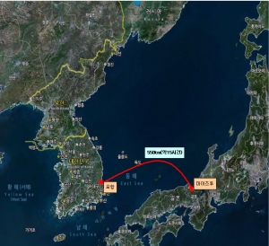 포항시는 2015년 포항영일만항과 일본 교토마이즈루항을 오가는 정기항로 개설을 위해 3월 