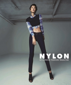리바이스가 패션매거진 나일론(Nylon)과 함께 리바이스의 혁신적인 여성 쉐이핑진 레벨(R