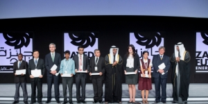 Zayed Future Energy Prize 2014 winners
