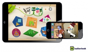엔씨소프트가 엔씨 아이액션북의 새로운 아이패드(iPad) 전용 유아 학습용 어플리케이션 꼬