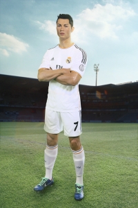 Cristiano Ronaldo is ready to tackle his way throu