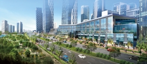 포스코건설이 분양하고 있는 센트럴파크 Ⅱ 상업시설(센투몰)은 42만㎡ 규모의 센트럴파크 바