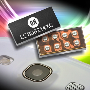 온세미컨덕터가 스마트폰 카메라 모듈용인 LC898214XC 자동 초점 컨트롤러를 출시했다.