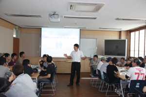 한국보건복지인력개발원 광주사회복무교육센터가 제주 사회복무요원을 대상으로 2주간 직무교육을 