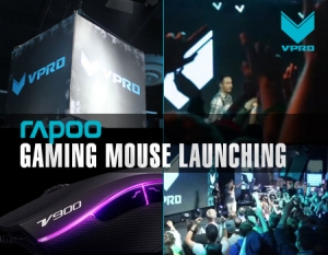 로이체는 Rapoo의 전문 게이밍디바이스의 새로운 브랜드 VPRO의 보급형 게이밍 마우스 